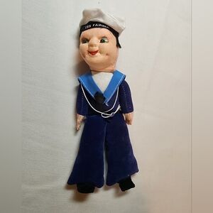 TSS Fairsea vintage sailor doll